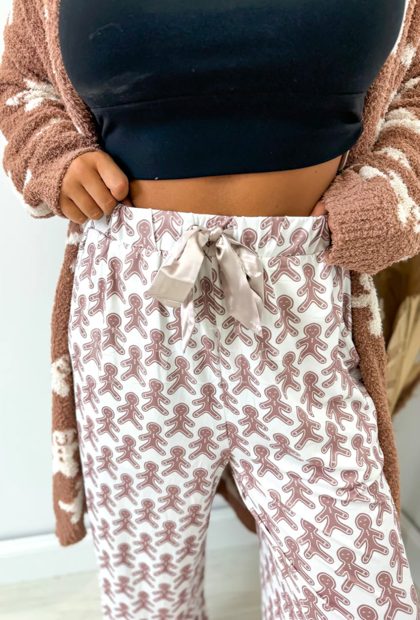 BIRDIE PREORDER Gingercream Dreams Pajama Pants with Satin Bow