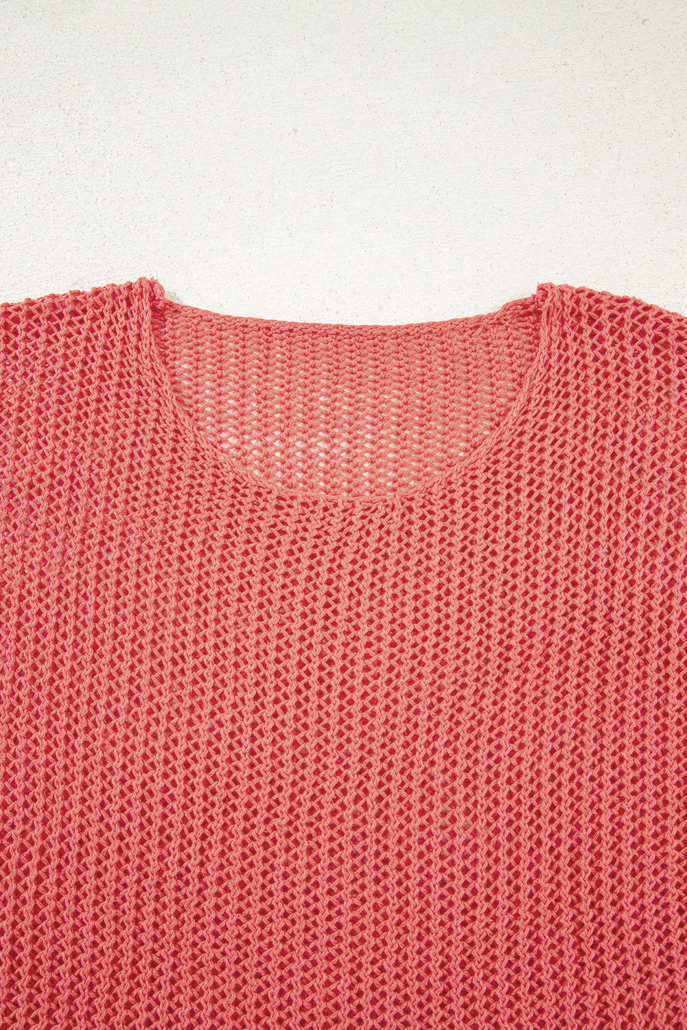 Black Crochet Hollow-out Jumper Top Sweater