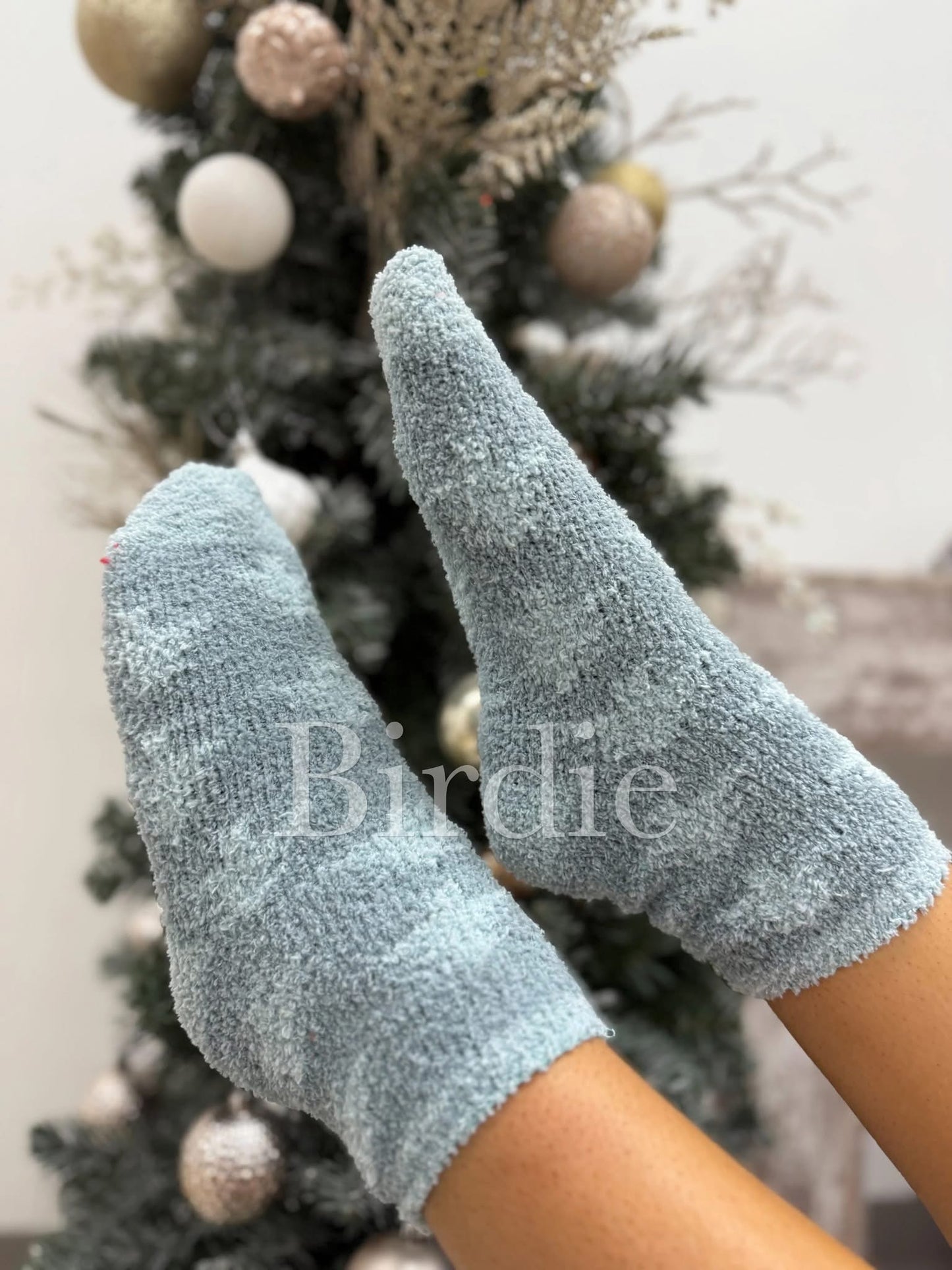 Holiday Fuzzy Socks