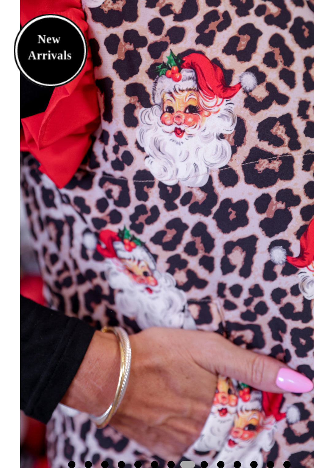Santa Safari Chic Puffer Vest