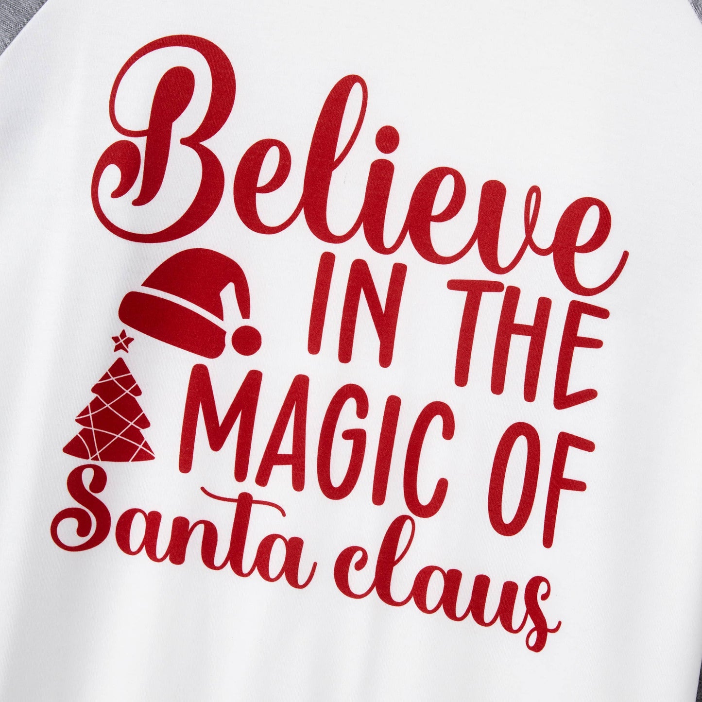 Christmas Believe in the Magic Pajamas(Flame Resistant)