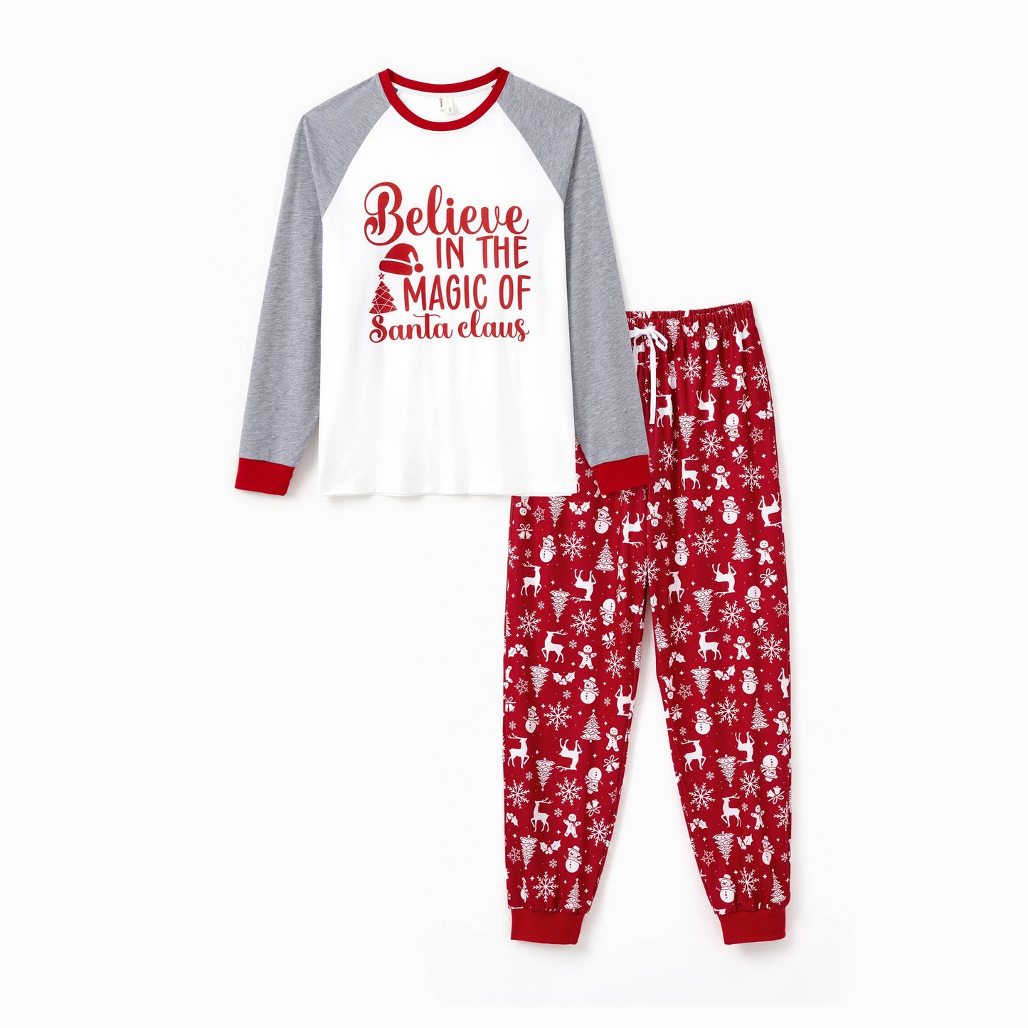 Christmas Believe in the Magic Pajamas(Flame Resistant)