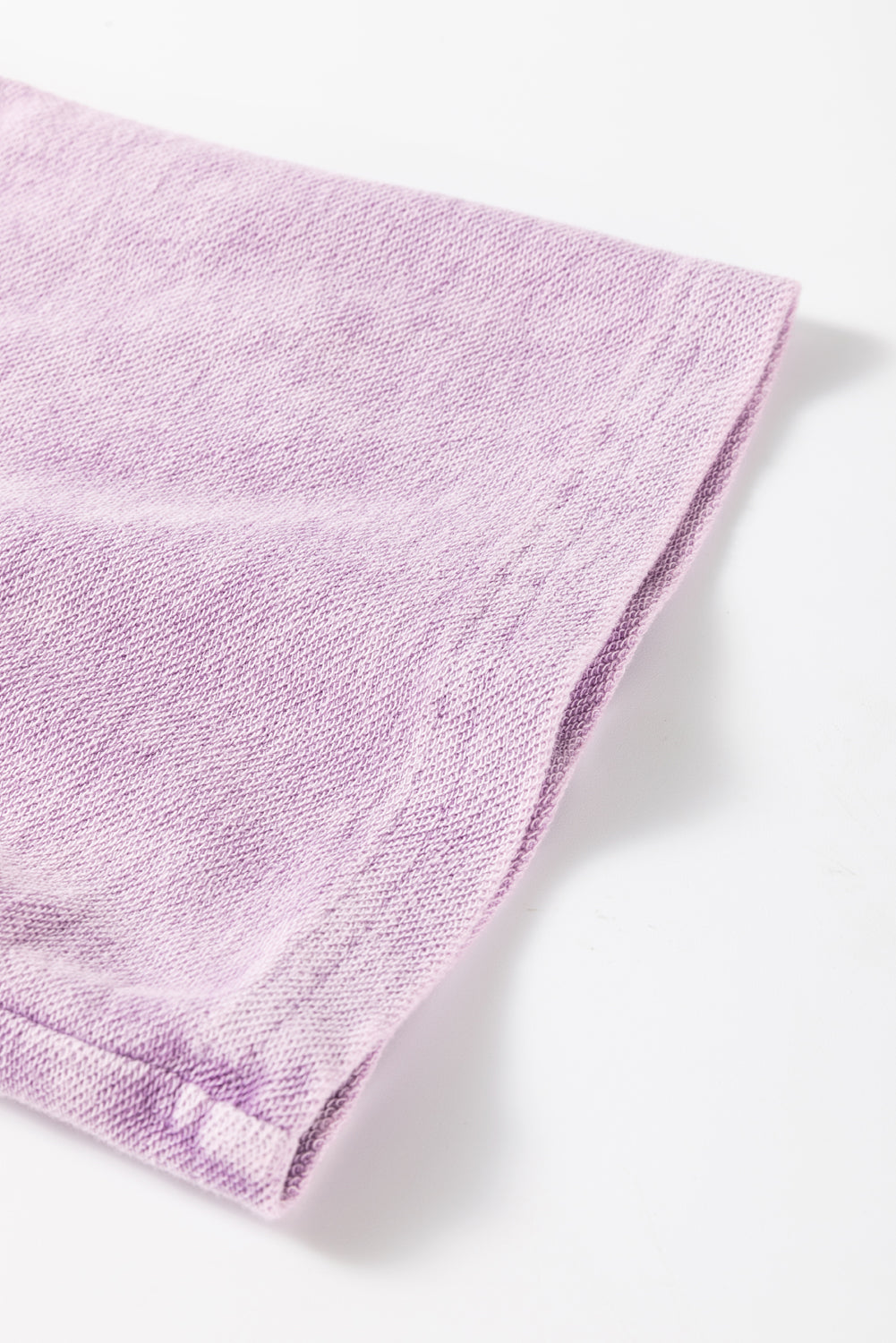 Strawberry Pink Mineral Wash Drop Sleeve Patchwork Plus Tee