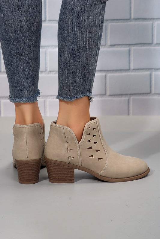 parchment boots