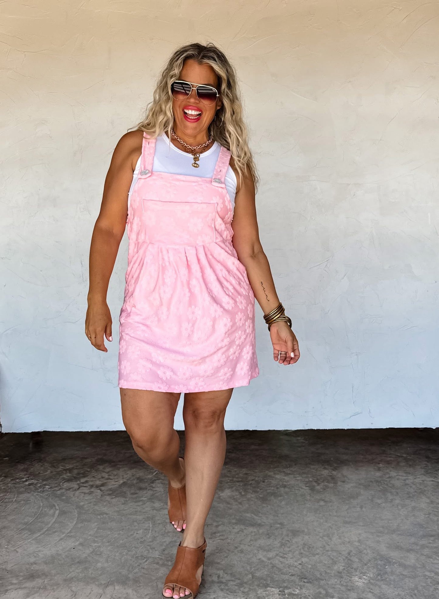 BLAKELEY -  Sunshine and Daisies overall dress