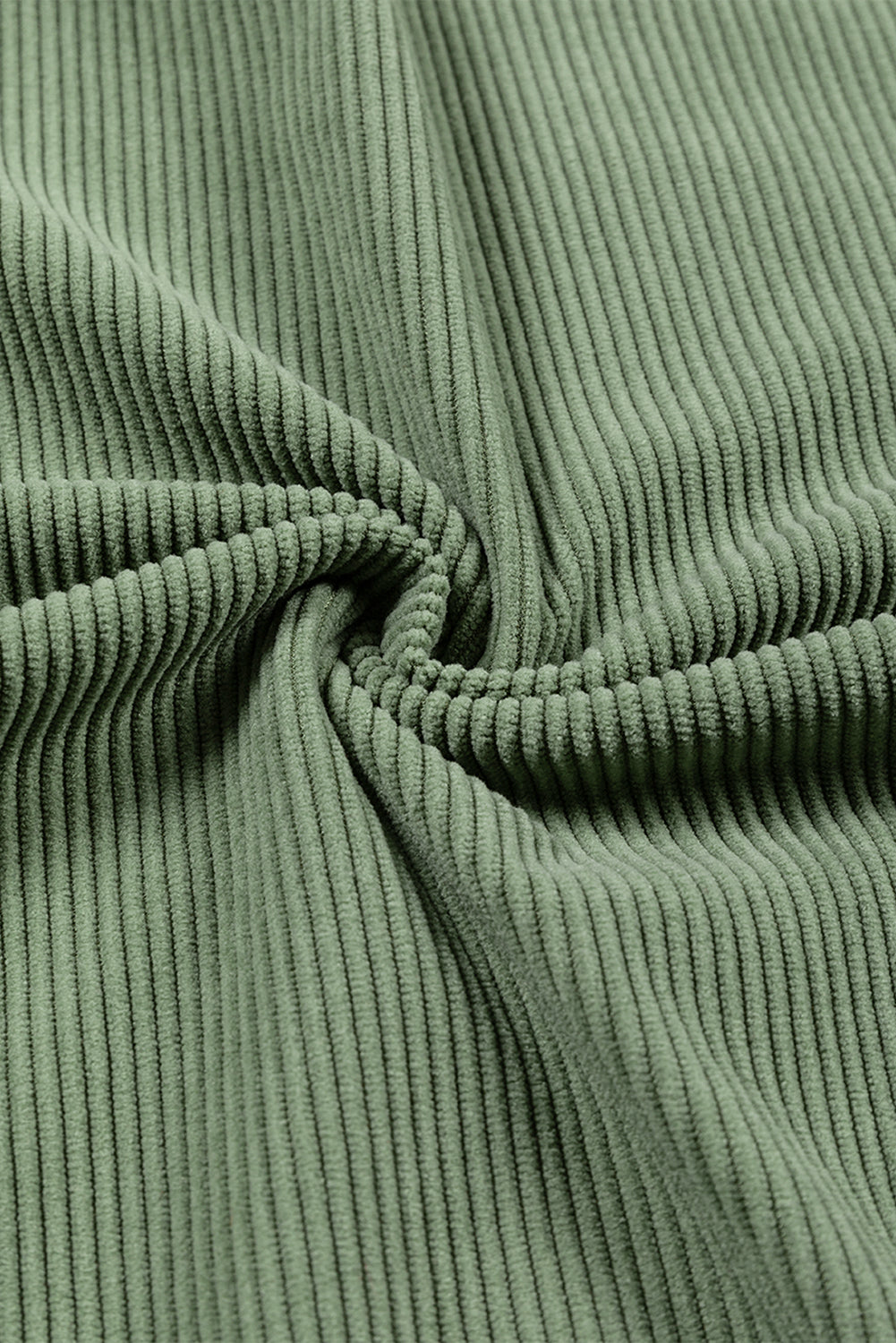Ribbed Corduroy Oversized Sweatshirt