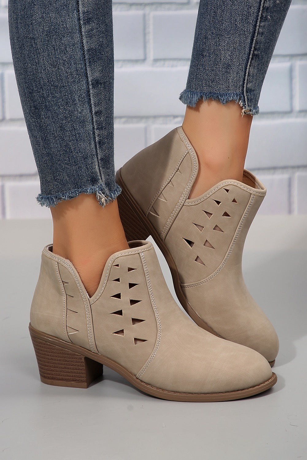 parchment boots