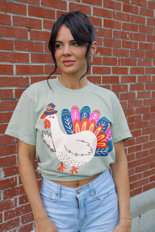 Ms Gobbleworth | Sandstone | Short Sleeve Tee