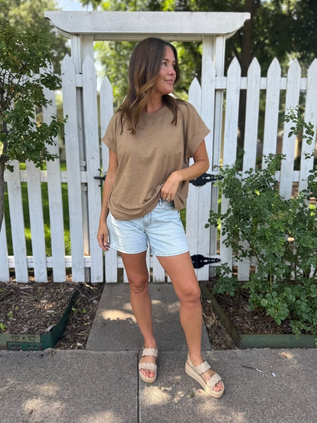 Clover Cap Sleeve Tee