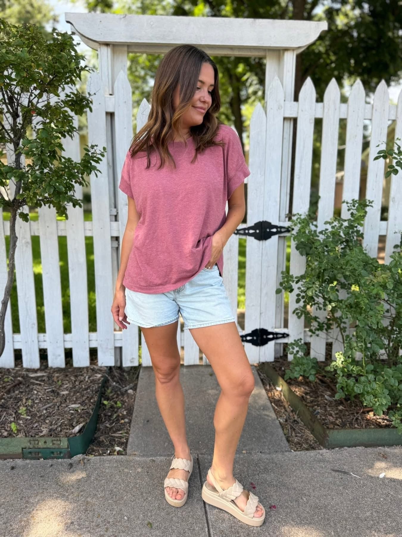 Clover Cap Sleeve Tee