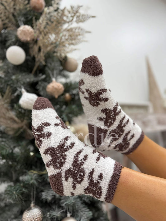 Holiday Fuzzy Socks