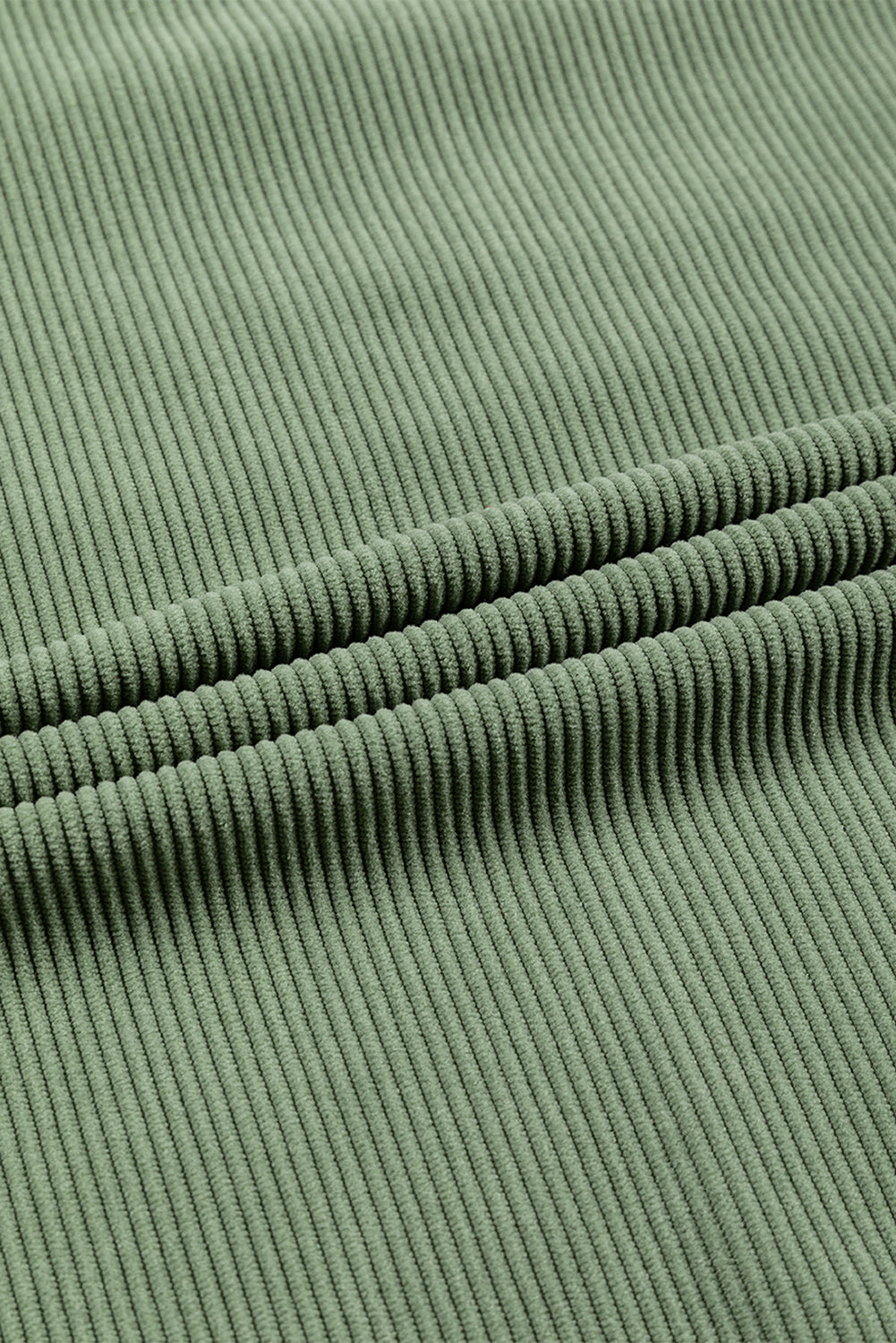Ribbed Corduroy Oversized Sweatshirt
