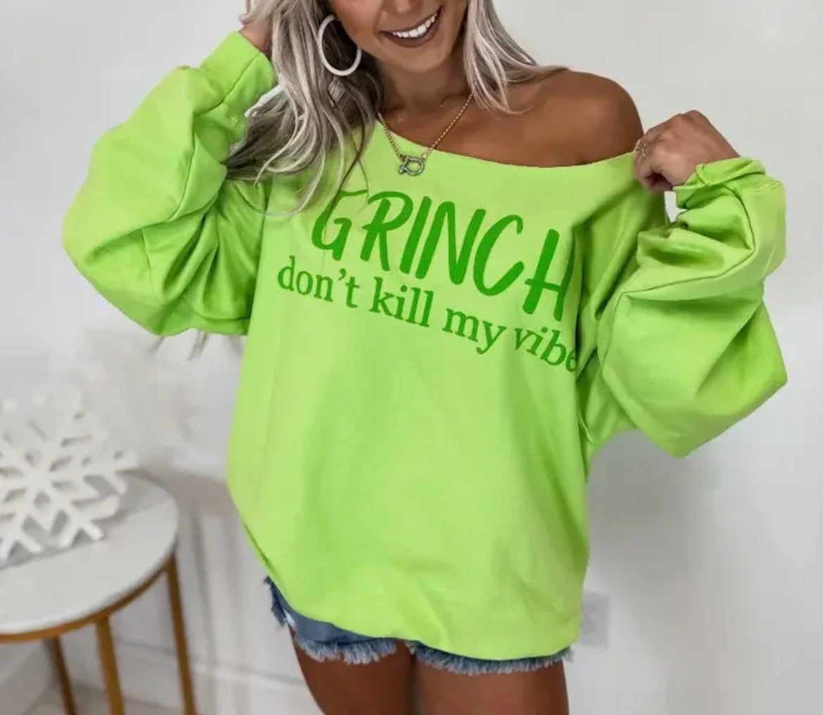 Grinch don't steal my vibe