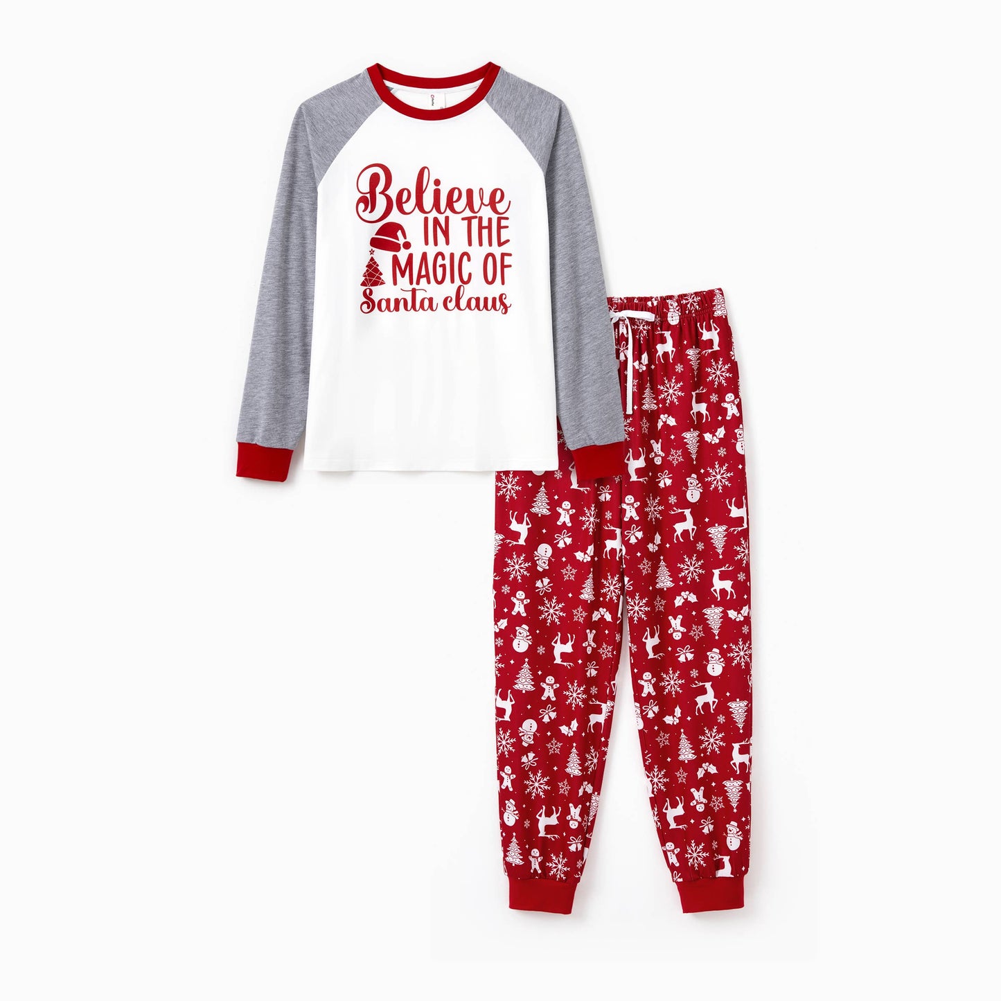 Christmas Believe in the Magic Pajamas(Flame Resistant)