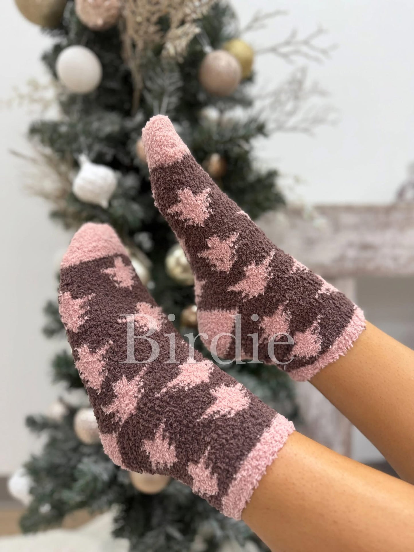 Holiday Fuzzy Socks