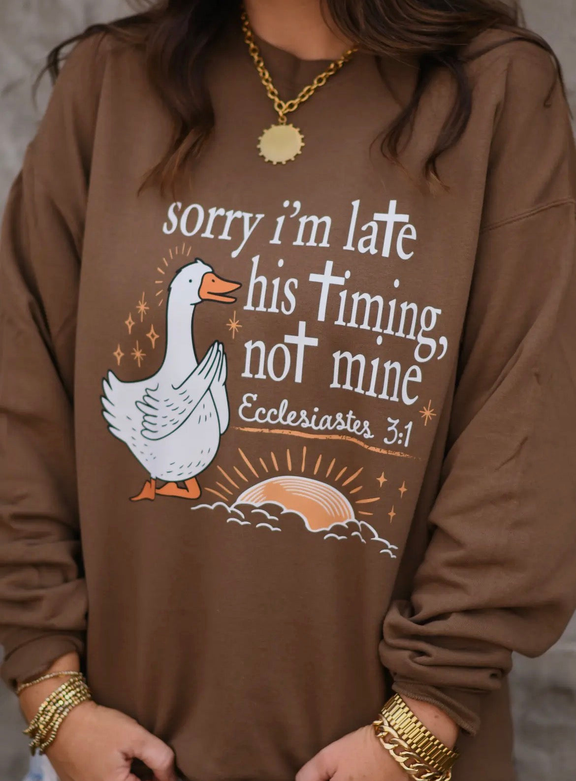 Sorry I'm late