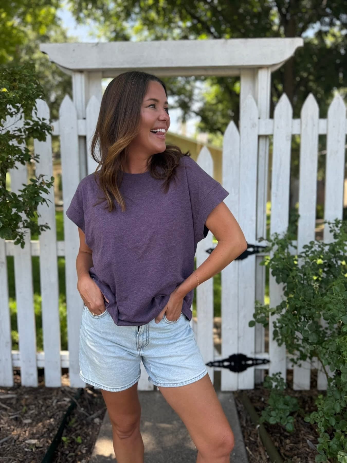 Clover Cap Sleeve Tee
