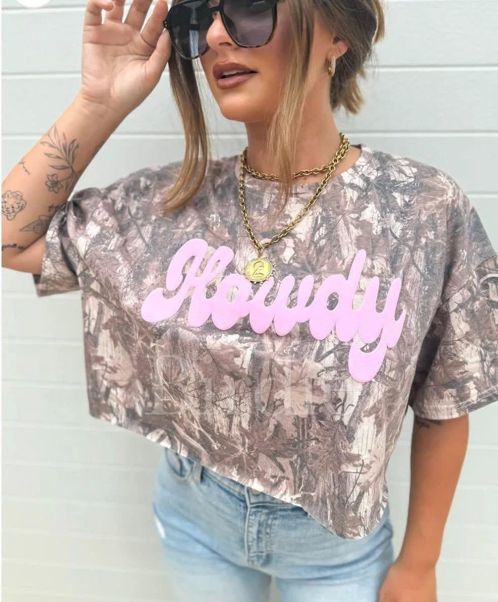Howdy in Pink Puff