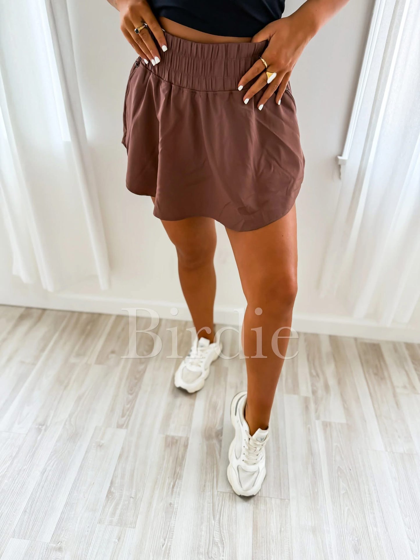 Powermove Active Skort in Chestnut