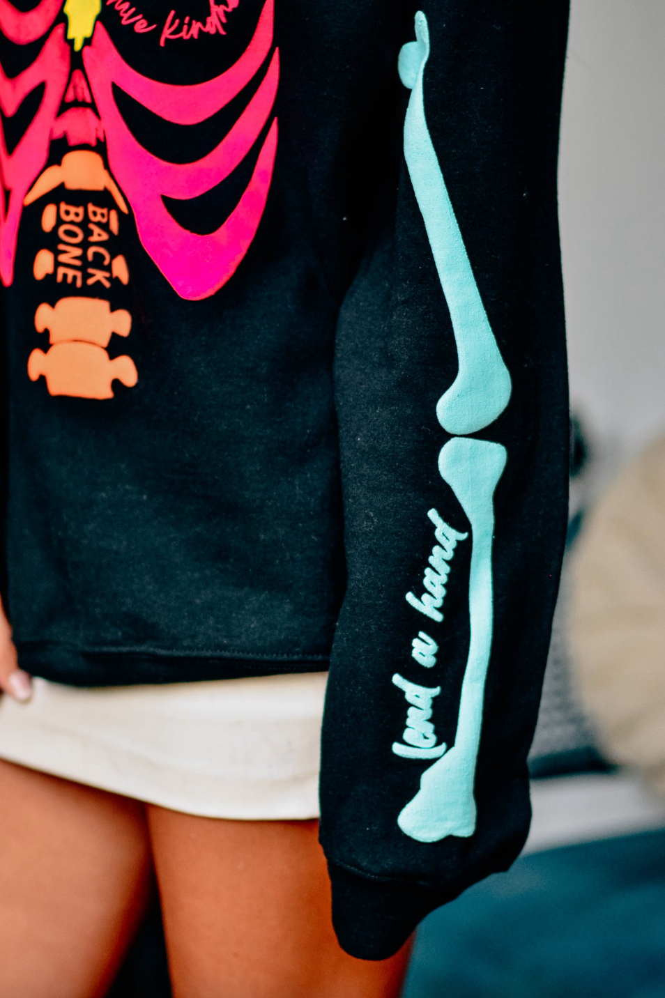 Neon Skelly Sweatshirt