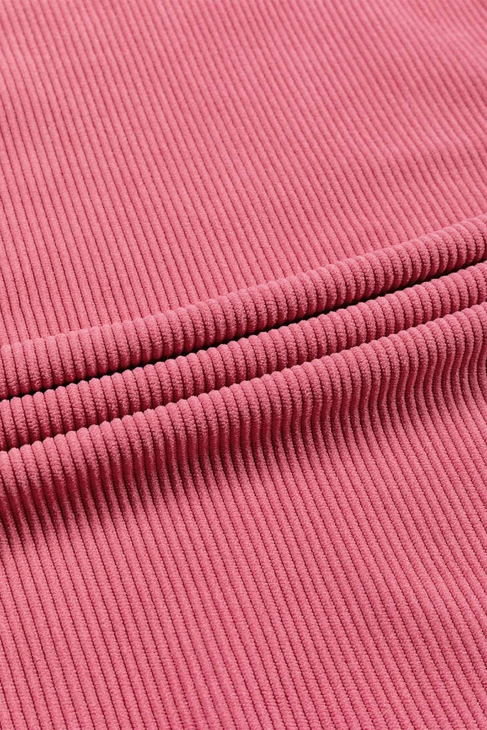 Ribbed Corduroy Oversized Sweatshirt